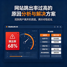 防城港建站-网站跳出率过高的原因分析与解决方案