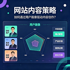 防城港建站-网站内容策略：如何通过用户画像驱动内容创作？