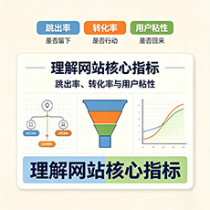 防城港建站-理解网站核心指标：跳出率、转化率与用户粘性